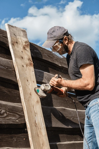 Backyard Deck Construction